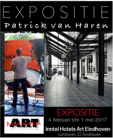 Expositie Patrick van Haren Inntel Hotels Art Eindhoven