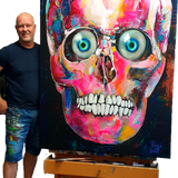 Patrick van Haren schilderij skull 2___serialized5