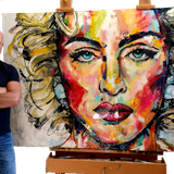 schilderij in opdracht laten maken door Patrick van Haren, Madonna 3